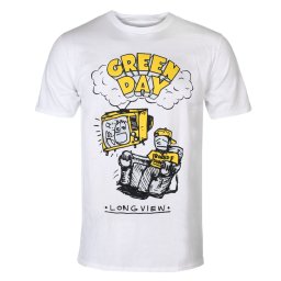 tričko pánské Green Day - Longview - WHT - ROCK OFF - GDTS24MW
