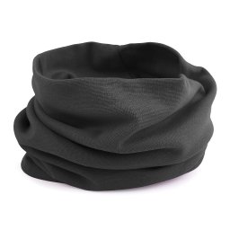 Bavlněná čepice / nákrčník unisex, barva 66 šedá tmavá nákrčník