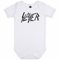 body dětské Slayer - (Logo) - white - black - Metal-Kids - 471.30.7.8