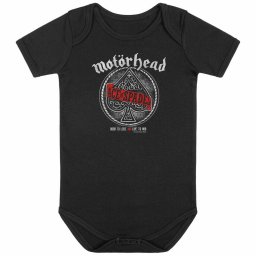 body dětské Motörhead - (Red Banner) - black - multicolour - Metal-Kids - 747.30.8.999