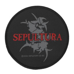 nášivka malá SEPULTURA - LOGO & TRIBAL S - RAZAMATAZ - SP3331