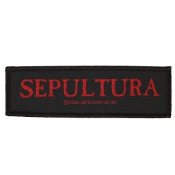 nášivka malá SEPULTURA - LOGO - RAZAMATAZ - SP3330