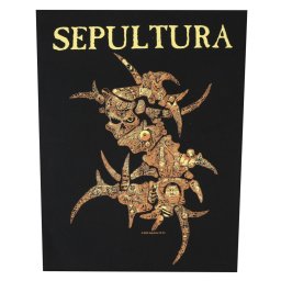 nášivka velká SEPULTURA - DISCOGRAPHY - RAZAMATAZ - BP1318