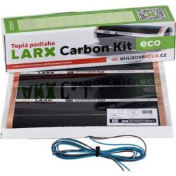 LARX Carbon Kit eco 130 W, topná fólie pro svépomocnou instalaci, délka 2,6 m, šířka 0,5 m