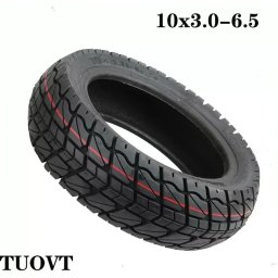 TUOVT 10x3,0-6,5 6PR Semi-terénní bezdušová pneumatika Kugoo M4/M4 Pro