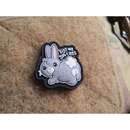 JACKETS TO GO nášivka KISS MY SOFT ASS plastová velcro