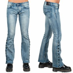 kalhoty pánské (jeans) WORNSTAR - Hellraiser Side Button - Classic Blue - WSP-HRBSB