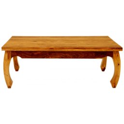 indickynabytek.cz - Konferenční stolek Kali s atypickými nohami 110x40x60 z indického masivu palisandr / sheesham