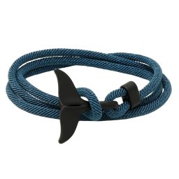 Gaira® Náramek Černá ploutev 3210, Barva modrá