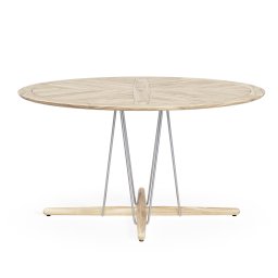 Carl Hansen designové zahradní odkládací stolky Embrace Outdoor Table (Ø140 cm)