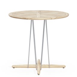 Carl Hansen designové zahradní odkládací stolky Embrace Outdoor Table (Ø80 cm)