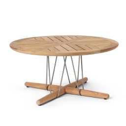 Carl Hansen designové zahradní odkládací stolky Embrace Lounge Table (80Ø cm)