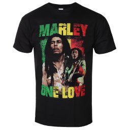 tričko pánské Bob Marley - One Love Stage - LOW FREQUENCY - BMA25003TS