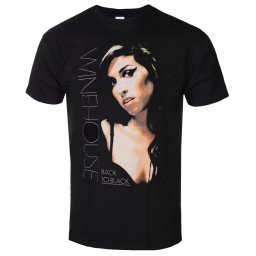tričko pánské Amy Winehouse - Back To Black - LOW FREQUENCY - AMY002TS