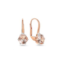Morganitové náušnice 0,91 ct z růžového zlata IZBR894MN