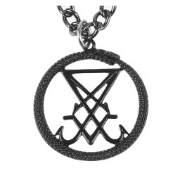 obojek Sigil Of Lucifer Black - PSY1074