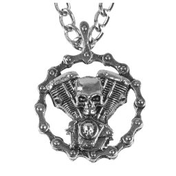 obojek V-Twin Skull - PSY1134