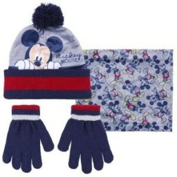 Cerda Mickey Mouse - čepice, nákrčník a rukavice