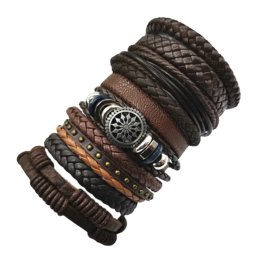 Gaira® Kožený náramek Sol 3013-15