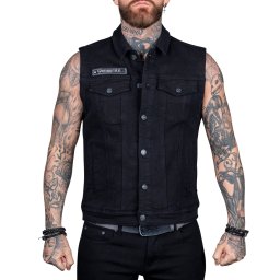 vesta pánská WORNSTAR - Idolmaker - Black - WSV-IMK