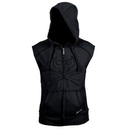 vesta pánská WORNSTAR - Black Skull - BLACK - WSHZ-BLKSKL- 2