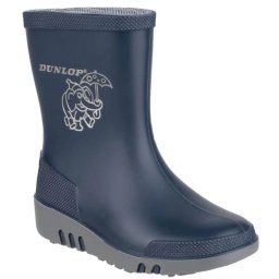 Dunlop Dětské holínky s potiskem slona modré, velikost 25 7-3120-25