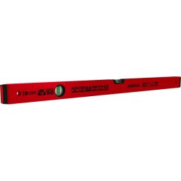 STALCO Hliníková vodováha 60 cm červená PERFECT S-65060