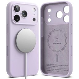Ringke Silicone Magnetic MagSafe iPhone 17 Pro Max - Light Purple