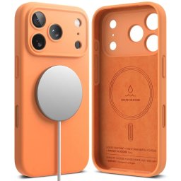 Ringke Silicone Magnetic MagSafe iPhone 17 Pro Max - Tangerine