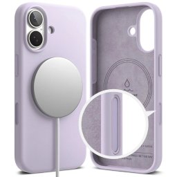 Ringke Silicone Magnetic MagSafe iPhone 17 - Light Purple