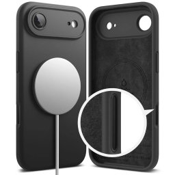 Pouzdro Ringke Silicone Magnetic MagSafe iPhone Air černé