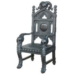 trůn Magnificent Skull - Black - 766-3360