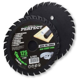 STALCO Pilový kotouč rašplový zapuštěný pro úhlové brusky 125x22,23 mm PERFECT S-71271