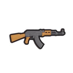 101INC nášivka 3D plastová velcro AK47