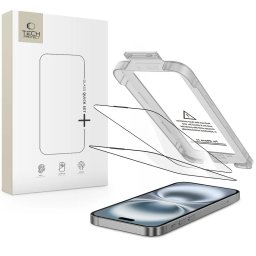 Tech-Protect Quick Set+ 2-Pack Tvrzená skla na iPhone 17 černá