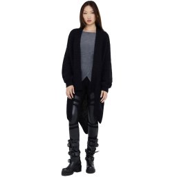 svetr dámský (cardigan) KILLSTAR x KIHILIST - Onyx Cloud - Black - KSRA013830