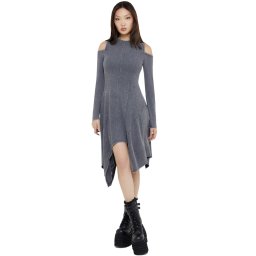 šaty dámské KILLSTAR x KIHILIST - Cinderstorm - Black - KSRA013528