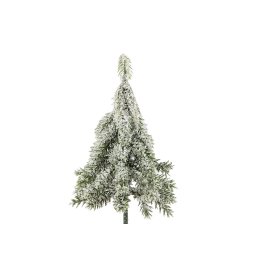 Umělý stromeček na drátku zasněžený do věnců, květináčů 13 cm, 17 cm, barva 1 (13 cm) zelená