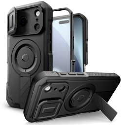 Tech-Protect Kevlar MagSafe pouzdro iPhone 17 Pro Max, černé