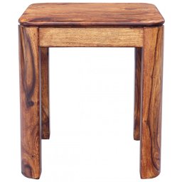 indickynabytek.cz - Odkládací stolek Tina 40x45x40 z indického masivu palisandr / sheesham