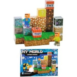 Toybit Magnetická stavebnice Minecraft TNT Creative world 32 ks