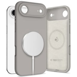 Tech-Protect Silicone MagSafe iPhone Air - Stone Grey