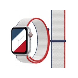 Provlékací sportovní řemínek NYLON Apple Watch Ultra 3/2/1 49mm - Francie