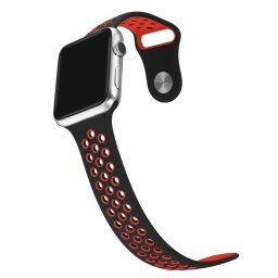 Sportovní řemínek SPORT Apple Watch Ultra 1/2/3 (49mm) - Černý/Červený