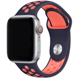 Sportovní řemínek SPORT Apple Watch Ultra 1/2/3 (49mm) - Tmavě modrý/Mango