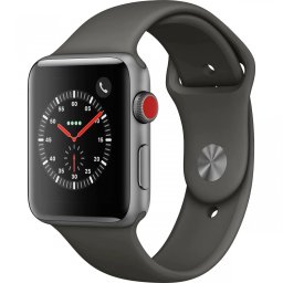 Silikonový řemínek SmoothBand Apple Watch Ultra 1/2/3 (49mm) - Vesmírně šedý