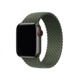 Pletený navlékací řemínek pro Apple Watch Ultra 1/2/3 49mm - tmavě zelený (M)