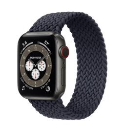 Pletený navlékací řemínek pro Apple Watch Ultra 1/2/3 49mm - uhlově šedý (M)