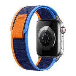 iMore Řemínek Trailový tah pro Apple Watch Ultra 1/2/3 (49mm) - modro-oranžová