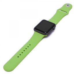 Silikonový řemínek SmoothBand pro Apple Watch Series 11/10 (42mm) - Avokádově zelený